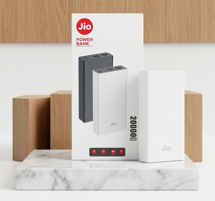 Jio Power Bank 20000 mAh