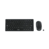 Pack Clavier et Souris Sans Fil Royal FR901 Multimedia Mini Noir